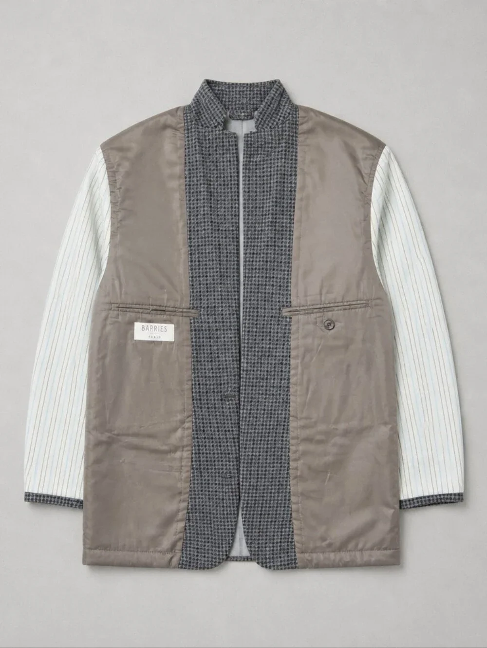 Lauren Ralph Lauren Blazer Mens 48L Brown Wool Trim Fit Houndstooth Sport Jacket